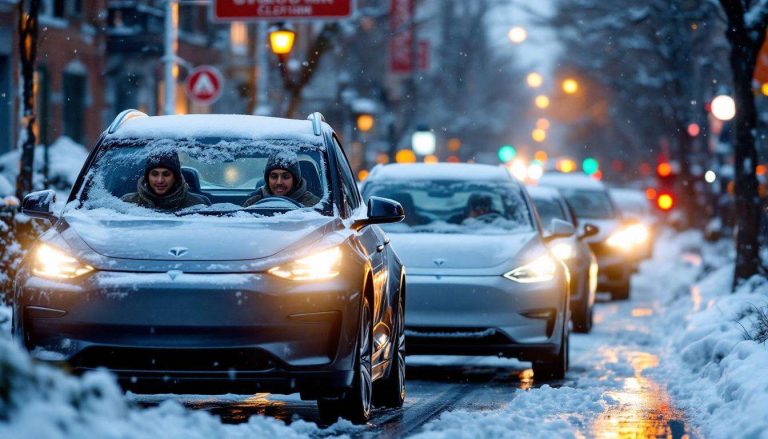 Les véhicules électriques impactés par le froid : "Les conducteurs doivent s'adapter aux conditions climatiques