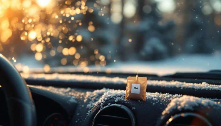 Laisser un sachet de thé dans votre voiture peut tout changer en hiver : voici pourquoi