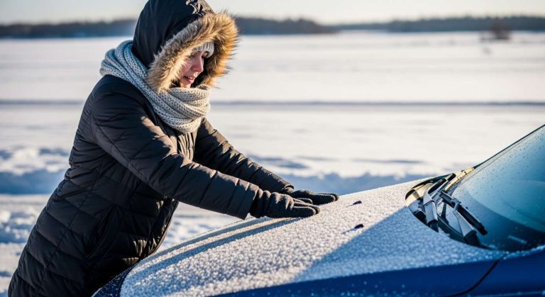 Pourquoi vous avez tout intérêt à taper sur le capot de votre voiture en hiver avant de prendre la route