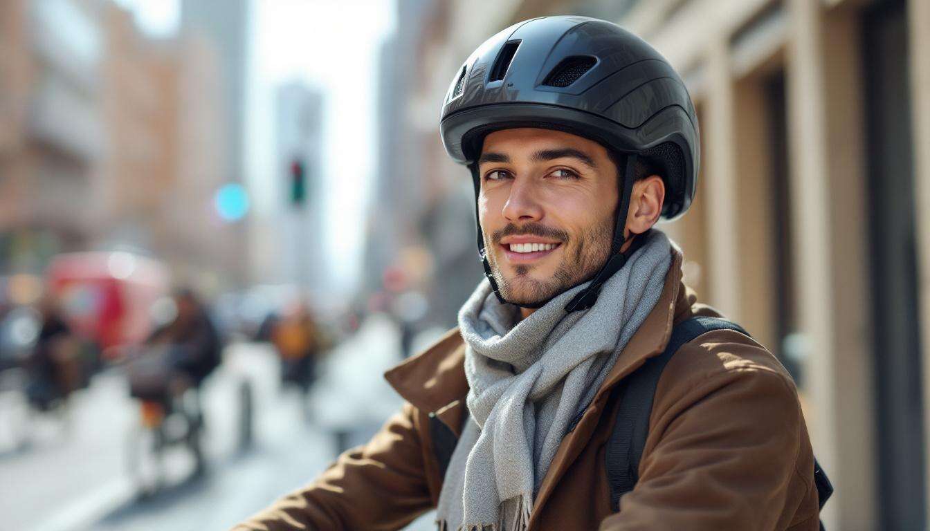 On a porté le seul et unique casque vélo gonflable, et il est incroyable