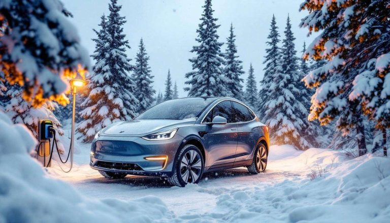 Perte d’autonomie en hiver : brancher sa voiture électrique peut tout changer!