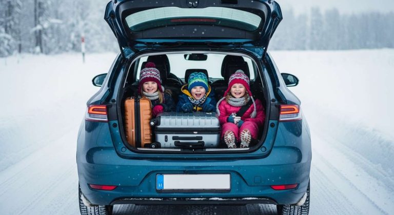 Froid, coffre plein, enfants à l’arrière : les voitures électriques sont-elles vraiment taillées pour voyager l’hiver ?