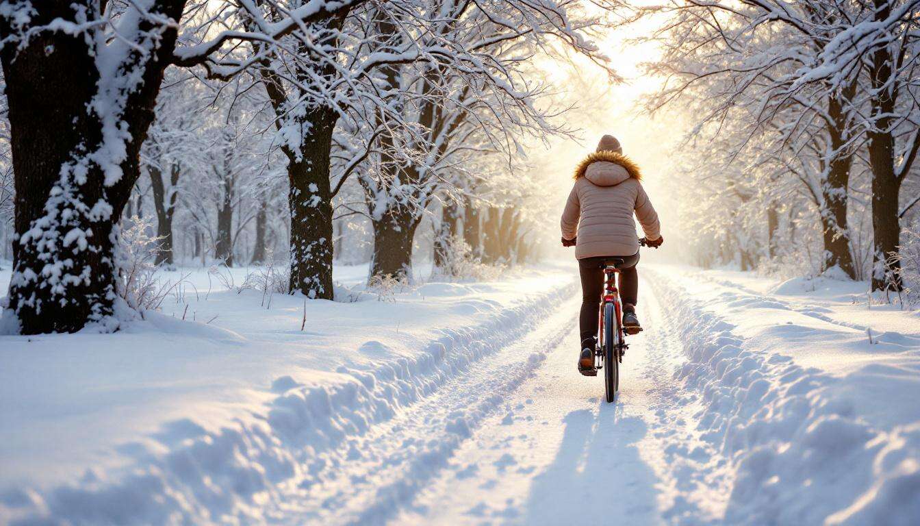 10 km à vélo tranquille brûlent autant qu’une session piscine, et c’est ton hiver qui change