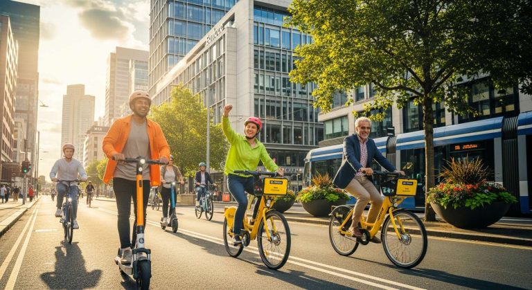 Un virage significatif : comment la trottinette et le vélo en libre-service et leurs utilisateurs changent à vue d’œil